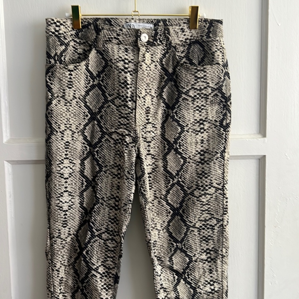 ZARA SNAKE PANTS